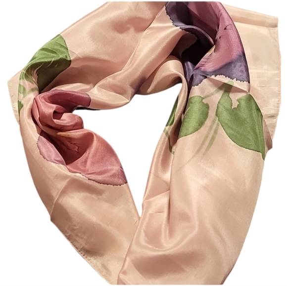 Cleo Floral Print Scarf - Picture 1 of 6